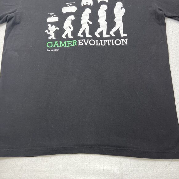 Anuruk Mens Large (44) Gamer Evolution Nintendo Playstation Xbox Graphic T Shirt - Picture 7 of 12
